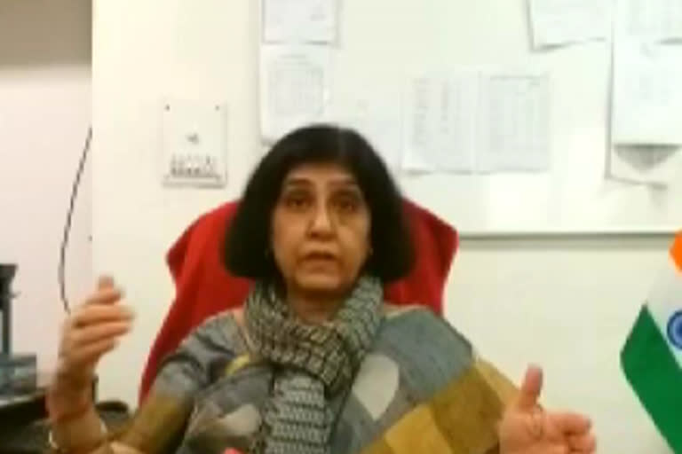 Senior health expert and ICMR advisor, Dr Suneela Garg speaking to ETV Bharat