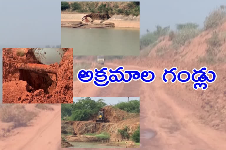 Polavaram canal embankment