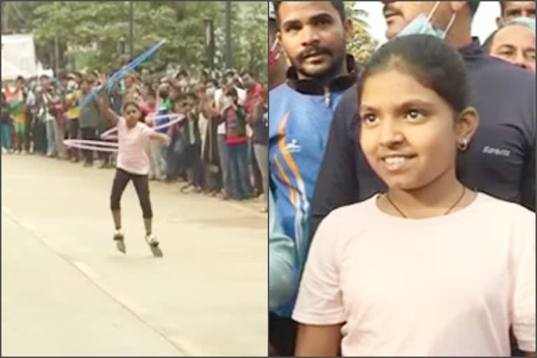 Hubli Girl create new Guinness record