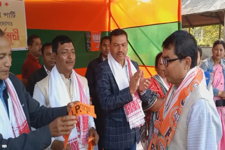 Secretary of Dibrugarh district Congress joined in BJP