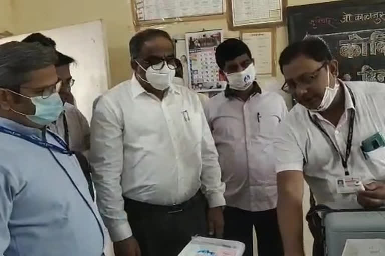training dry run  for corona preventive vaccination in palghar