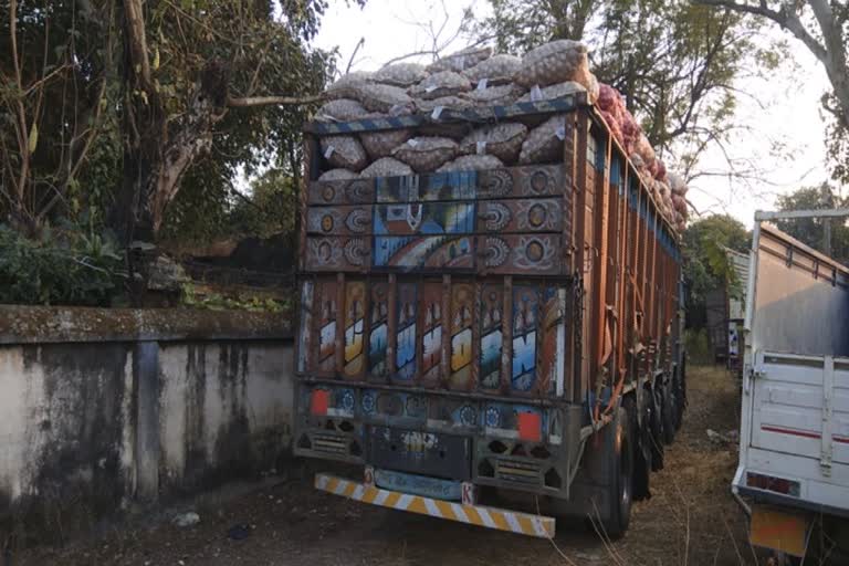 Looted truck recovered