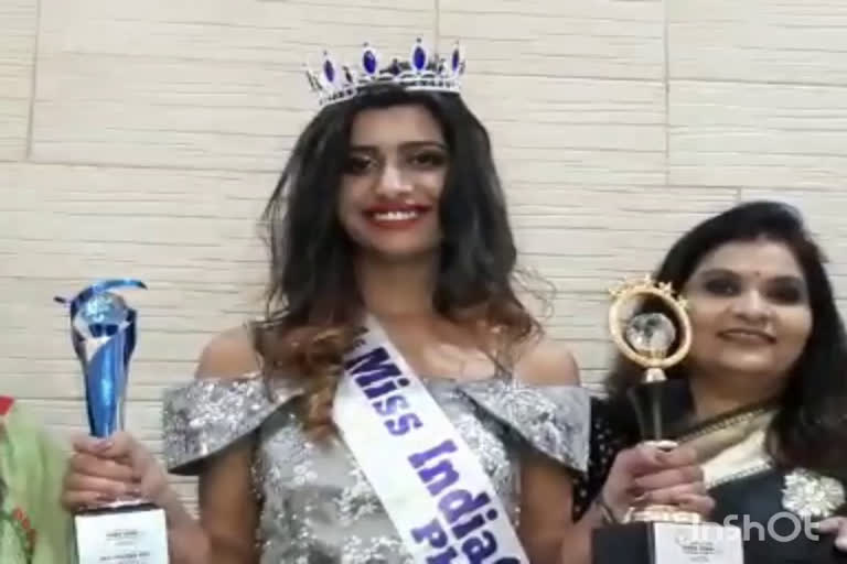 Sneha Jaiswal from jablpur wins India Glam title