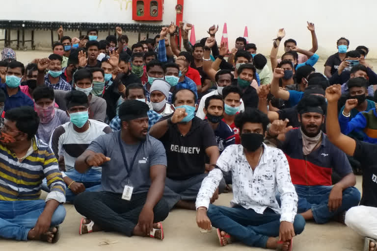 amazon employees protest in bengaluru news