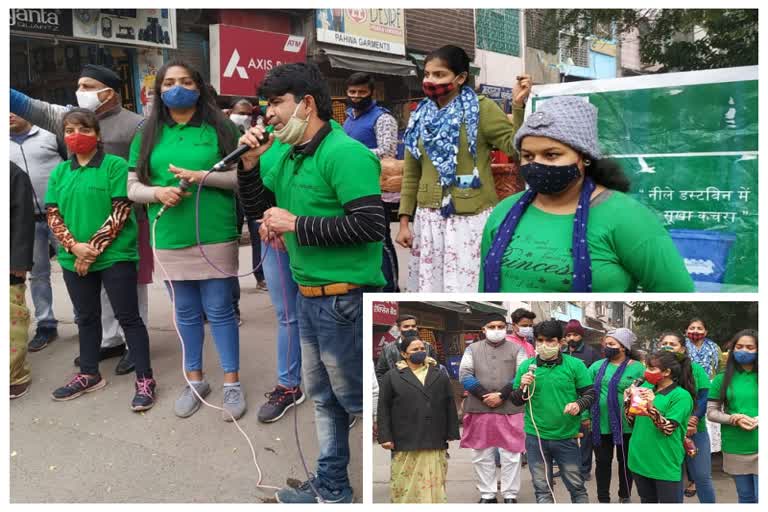 nukkad natak by edmc for number one in the cleanliness survey