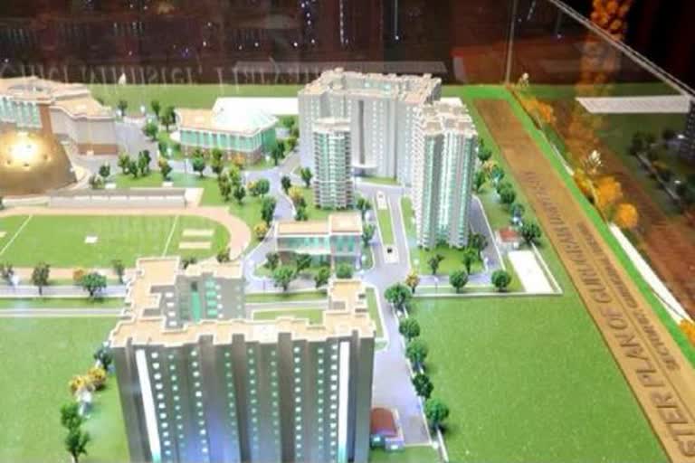 cm manohar lal unveiled the model of gurugram university