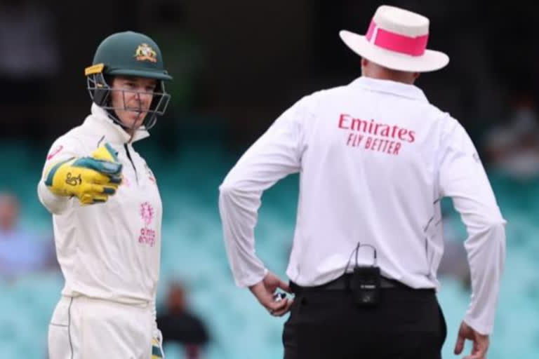 Angry Tim Paine lashes out at umpire after India's Cheteshwar Pujara survives bat-pad appeal