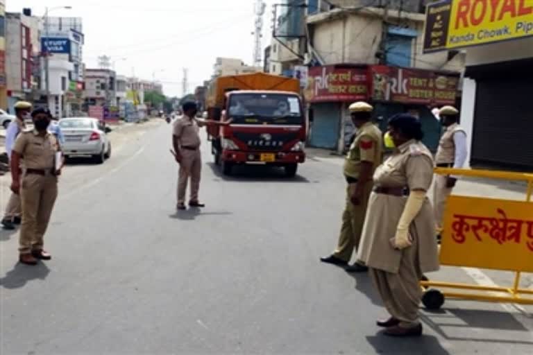 Kurukshetra Overloaded vehicle challan