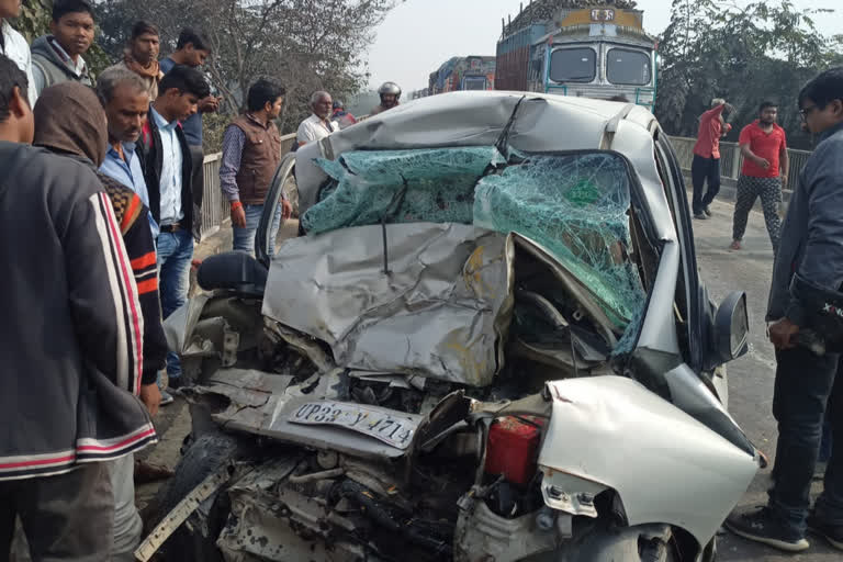 road accident in jaunpur