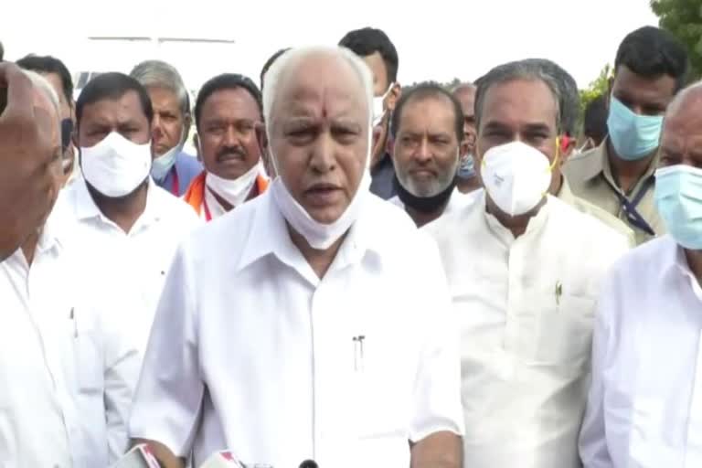 cm  bs yadiyurappa reaction on fraud yuvraj