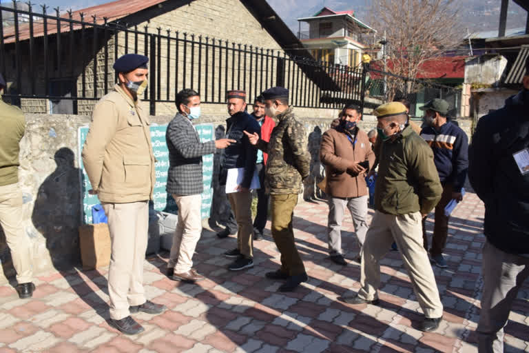 kullu police ready for peaceful election in kulllu