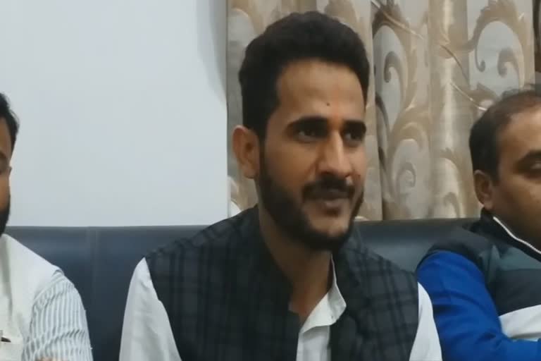 JDU National Secretary Prince Singh Bajrangi