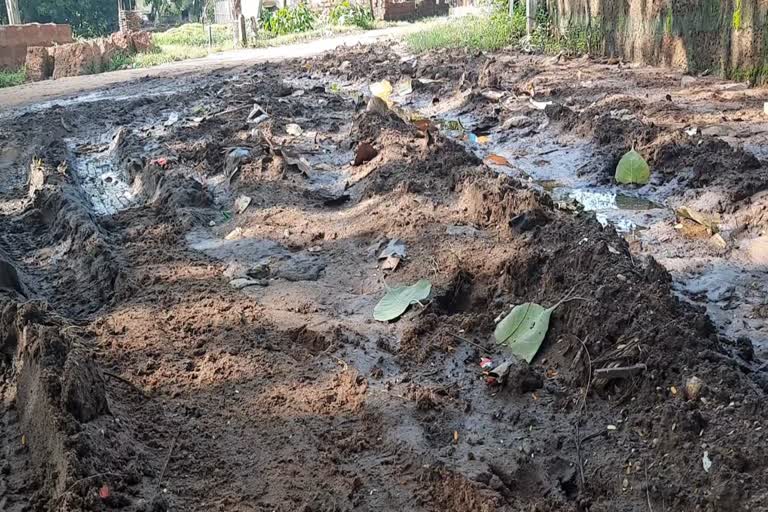 villagers facing road problem in dhenkanal