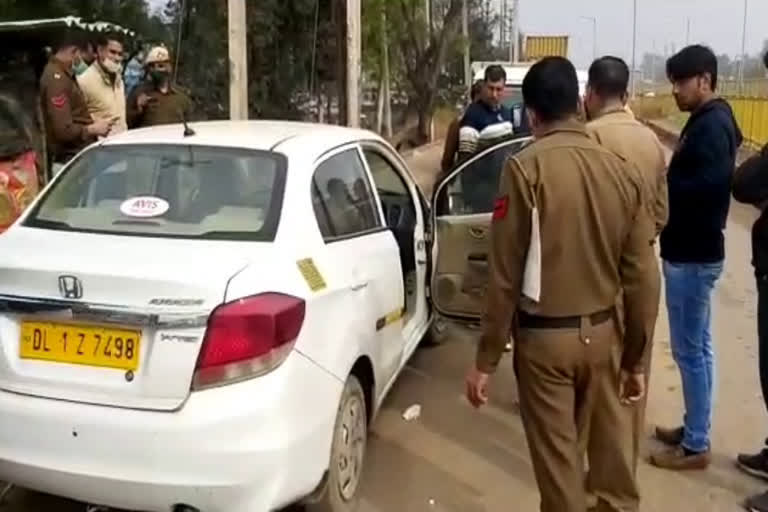 cab-driver-murder-on-ballabhgarh-bypass-in-faridabad