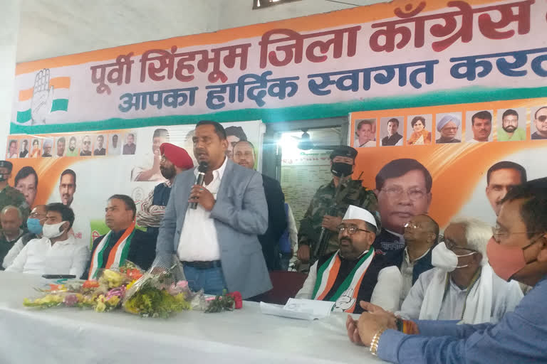 workshop organized at Congress office in Jamshedpur