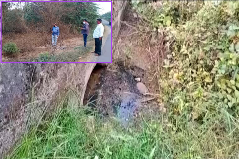 pollution control  board officers inspection at jaggayyapeta