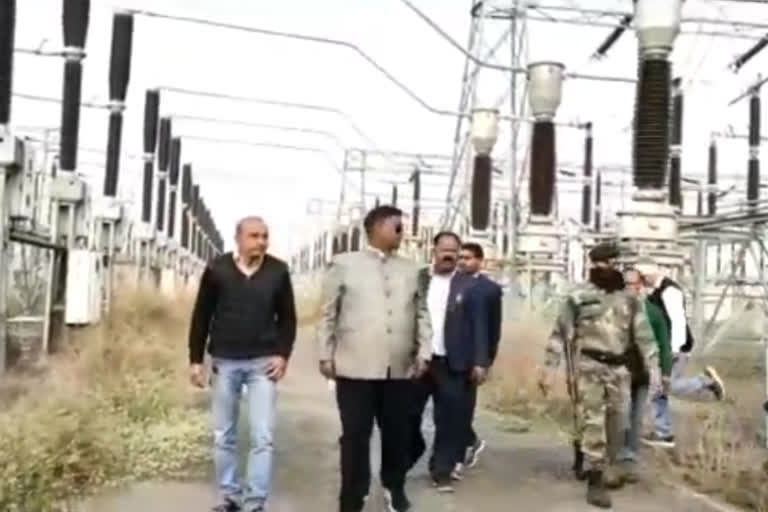 Minister Satyanand Bhokta on a two-day visit to Chatra