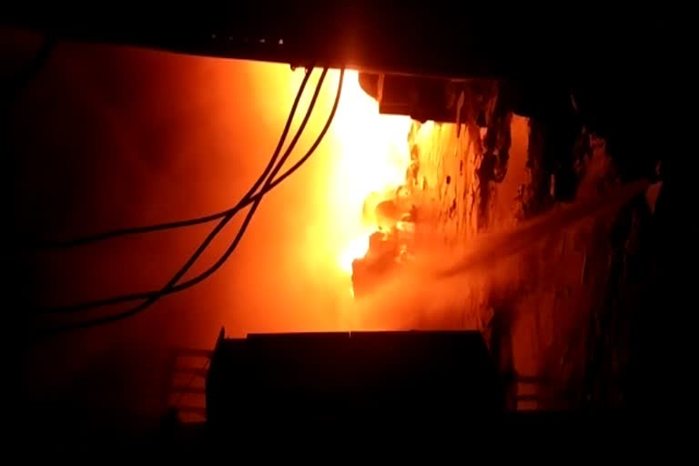 panipat factory fire