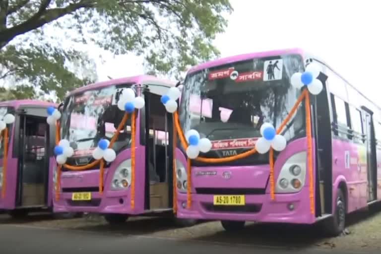 Newly-launched 'Pink Buses' to ensure safety of women, senior citizens in Guwahati