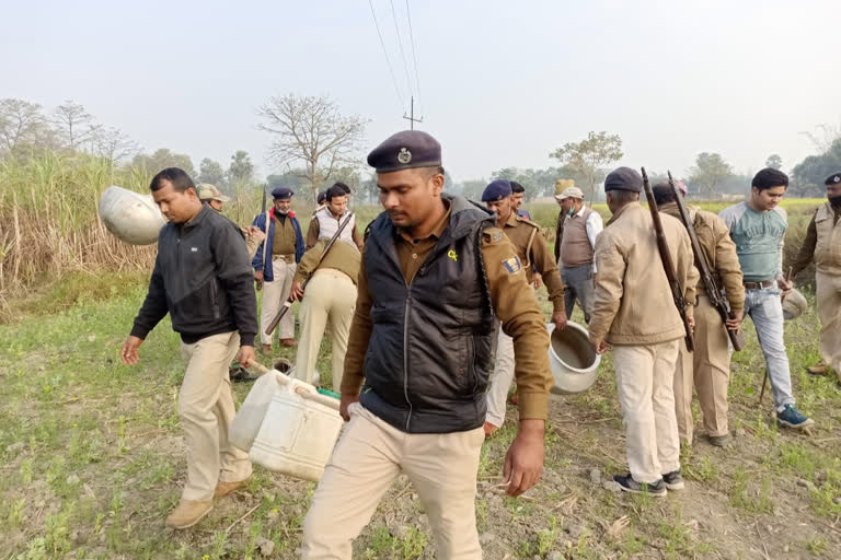 liquor in west champaran