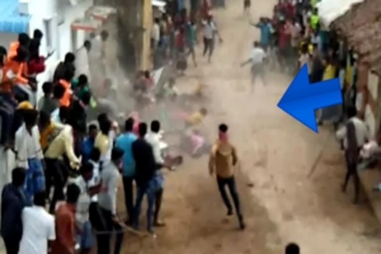 Bull racing event in Tamil Nadu