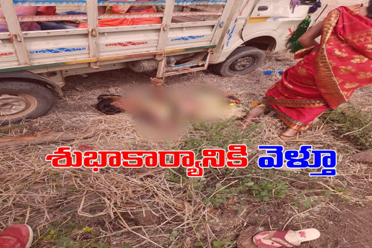 accident in banjara stage in nellikudhuru mandal