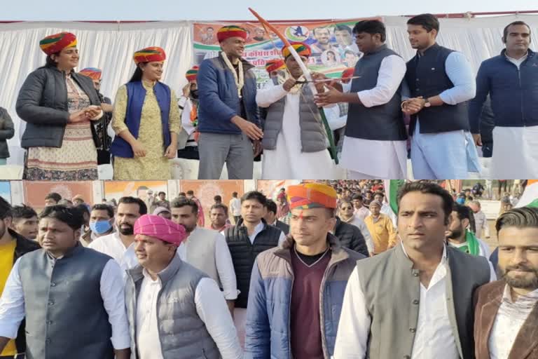 यूथ कांग्रेस, डूंगरपुर में क्रिकेट प्रतियोगिता, dungarpur news, Cricket competition in Dungarpur, inaugurates cricket competition, डूंगरपुर विधायक गणेश घोघरा, Dungarpur MLA Ganesh Ghoghra