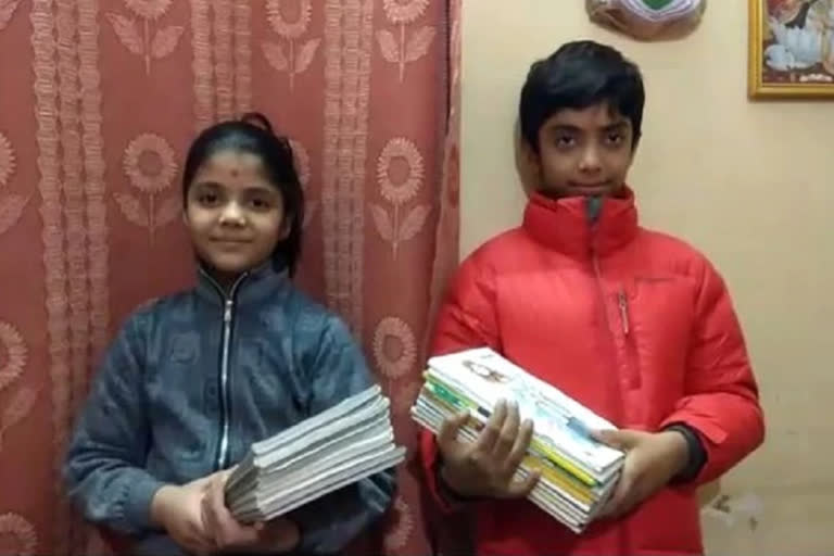 brother sister wrote a 2100 page ramayana, jalore news