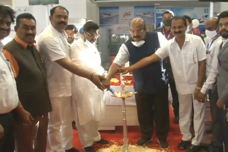 inaugurates flight service between Kalaburagi & Tirupati