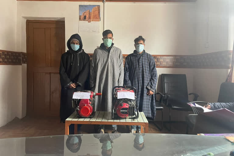 Sopore police arrested three people