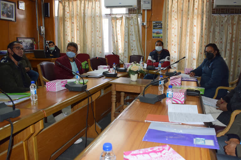 ADC Rahul Kumar held Agricultural Technology Management Agency meeting in Dharamshala