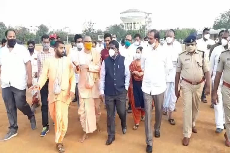 guntur collector samuel anand  visited narasaraopet and kotappakonda areas