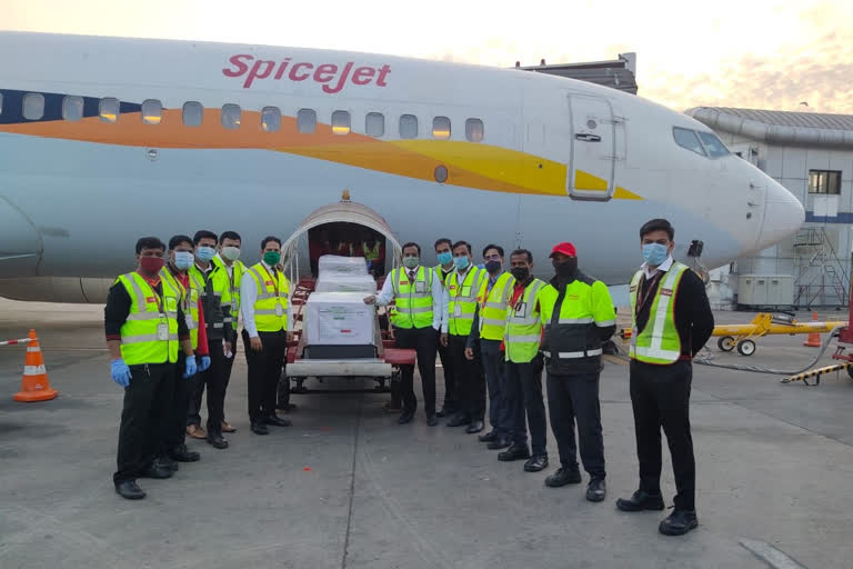 First flight with Covishield vaccines leaves for Delhi