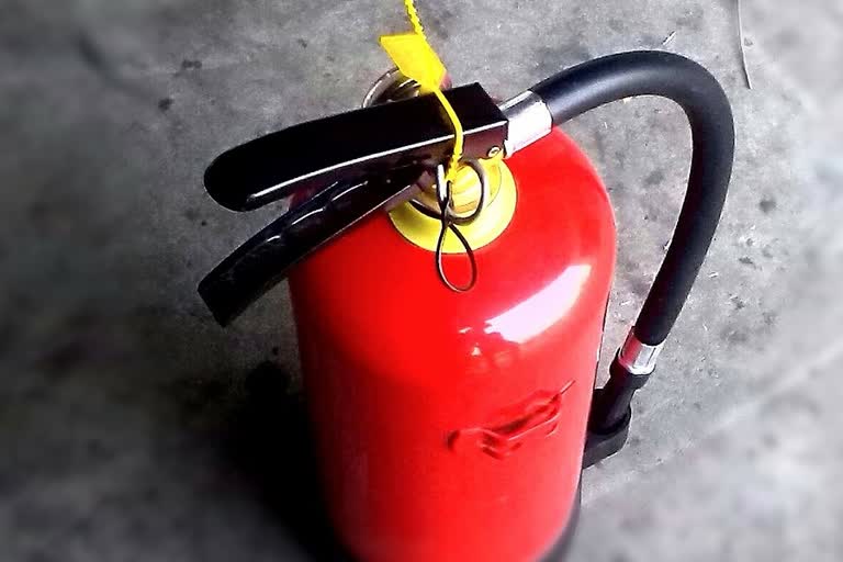 Fire extinguisher in Hospital