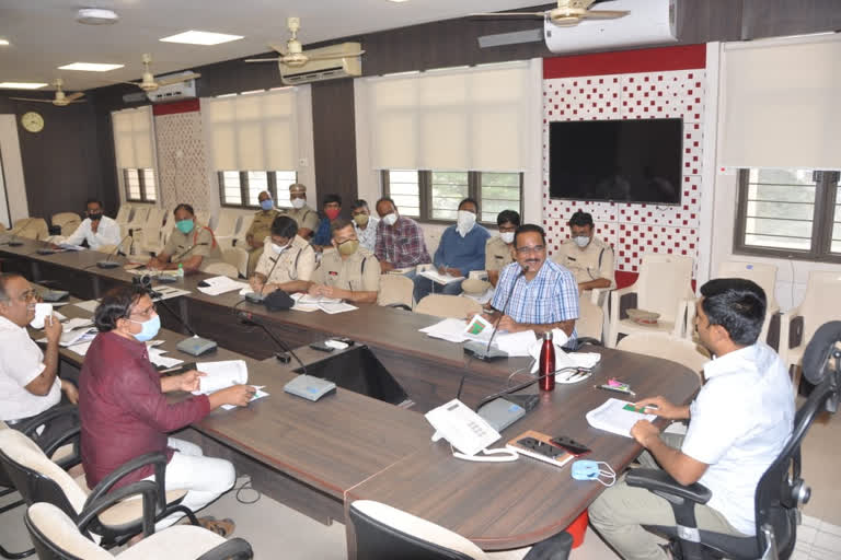 road safety committee meeting attended by chittoor collector bharath gupta