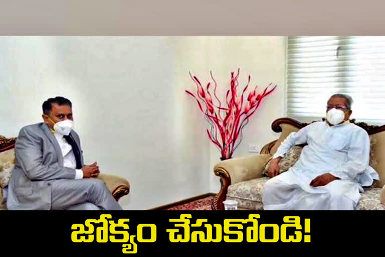 గవర్నర్ బిశ్వభూషణ్‌ను కలిసిన ఎస్‌ఈసీ నిమ్మగడ్డ రమేశ్‌