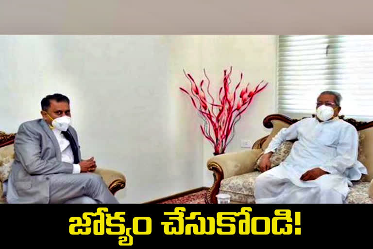 ap sec-nimmagadda-ramesh-meet-governor-bishwa-bhushan in andhra pradesh