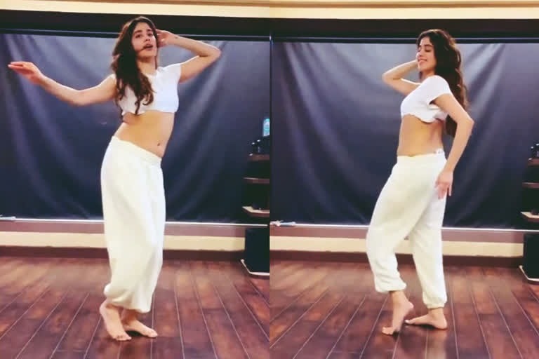 Janhvi Kapoor showcases jaw-dropping belly dancing moves - watch video