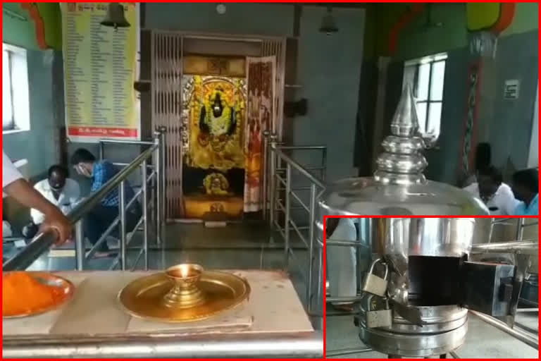 Theft in Paddamma temple