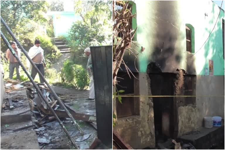 Home fire incident in Tal Panchayat in Hamirpur