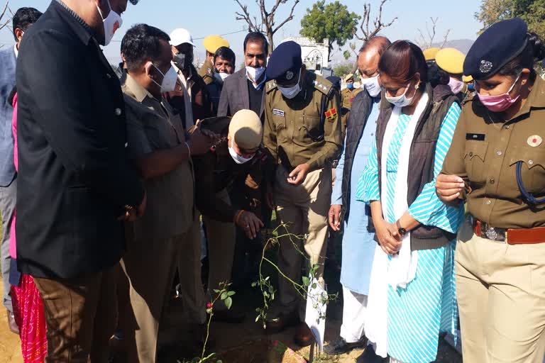 ajmer central jail,  rose in ajmer central jail