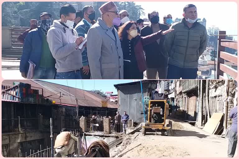 Secretary of Urban Department Rajneesh took stock of work of Smart City in Shimla