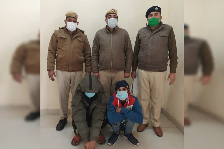 two mobile thieves arrested in mahendragarh