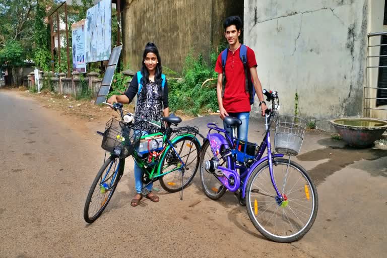 battery powered bicycle