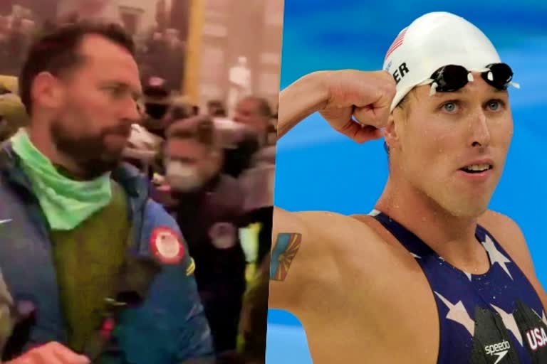 Olympian Keller charged with taking part in US Capitol riot