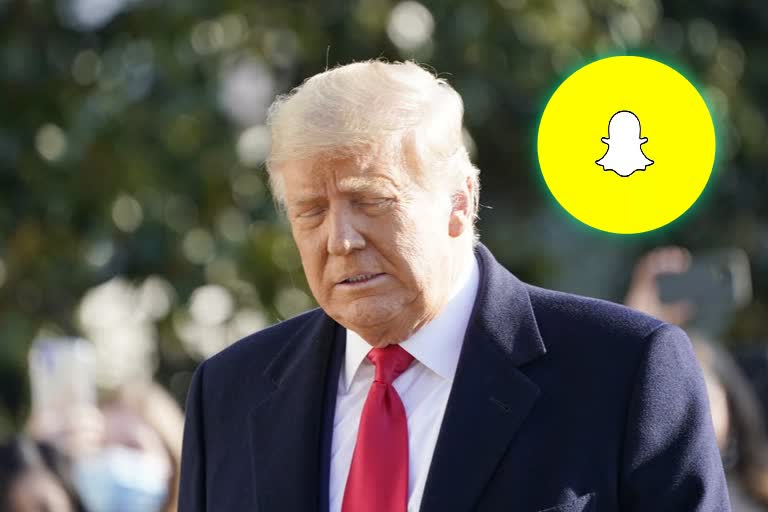 Snapchat Permanently bans Trump account