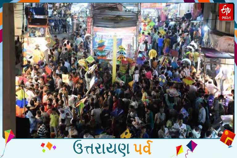 સુરતના પતંગોનું માર્કેટ