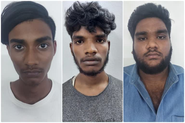 In Chennai, three men arrested, who attacked the youngsters