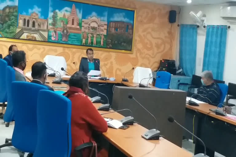 dc held meeting with health department in sahibganj