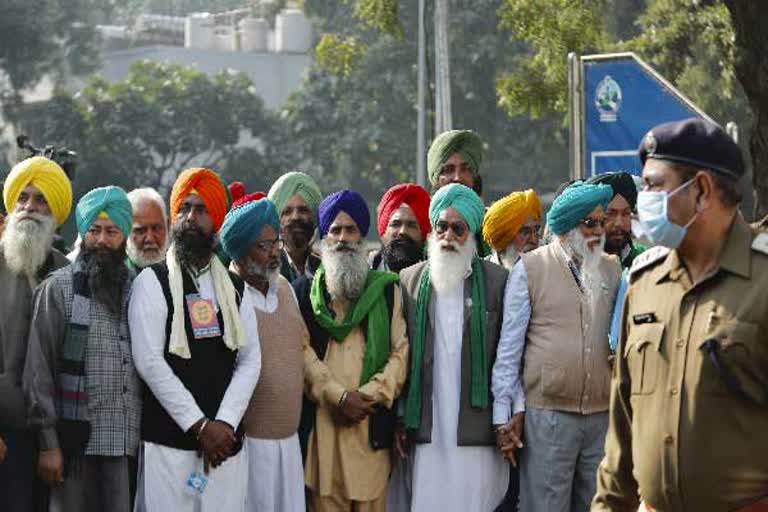 farmers protest